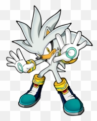 Other Protagonists Characters - Silver The Hedgehog Emoji,Sonic Battle Emotions