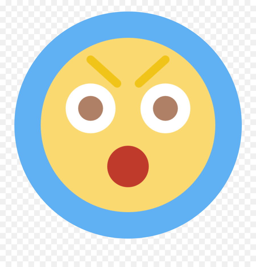Charlie The Robot - Dot Emoji,Chewing With Mouth Open Emoticon