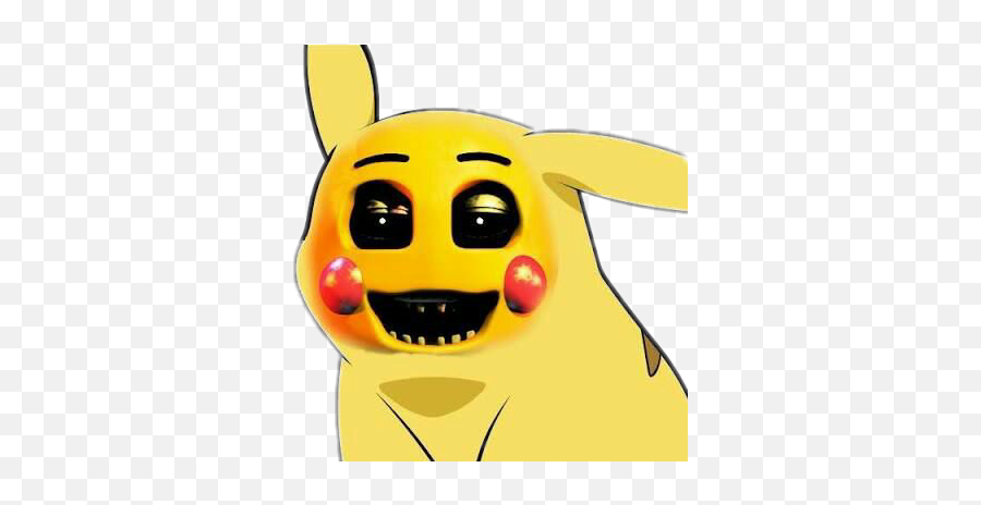 Fnaf Fnaf2 Sticker By Reymillsrarriet - Toy Chica Pikachu Emoji,Emoticons The Wombats Pikachu