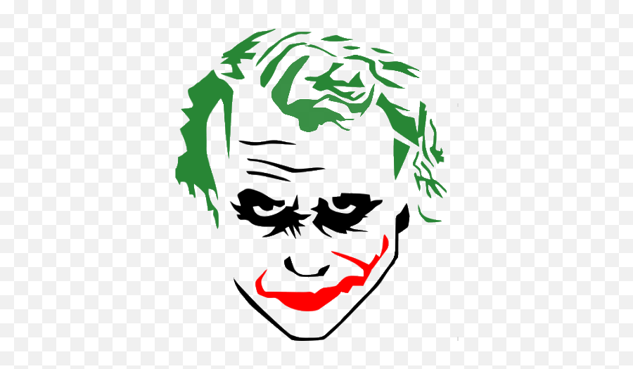 Color - Sketch Archives Paintology Stencil Joker Emoji,Dreamy Japanese Emoticon