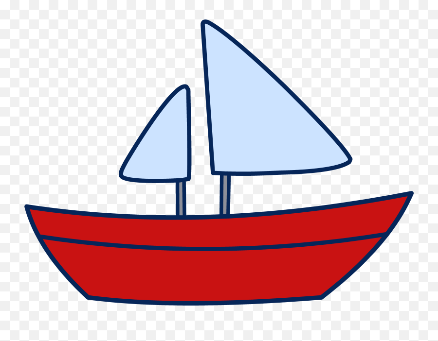 Sailboat Clip Art Free Clipart Images - Boat Clipart Emoji,Sailboat Emoji