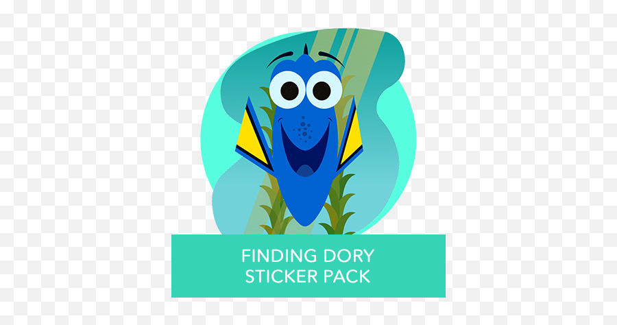 Dory - Dzie Dobry Kocham Ci Emoji,Oh My Disney Emoji