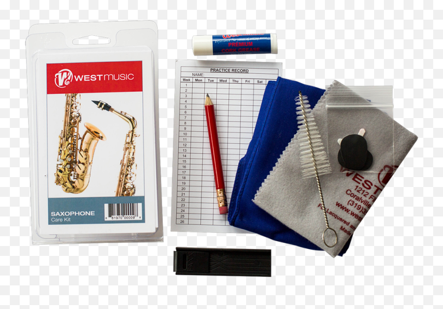 West Music Saxophone Care Kit Emoji,Alto Saxophone Emotions