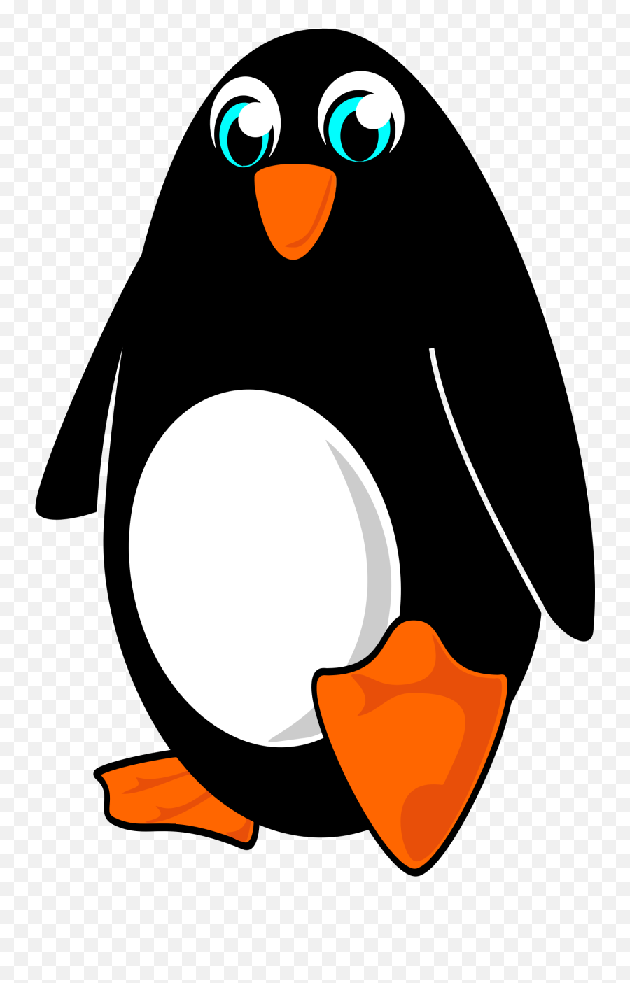 Clipart Cartoon Penguin Png Transparent Png - Full Size Penguin Cartoon Png Transparent Emoji,Emojis De Pinguinos