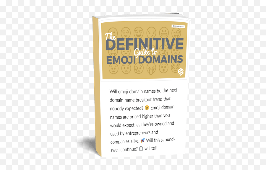 The Definitive Guide To Emoji Domain Names - Dot,Emoji