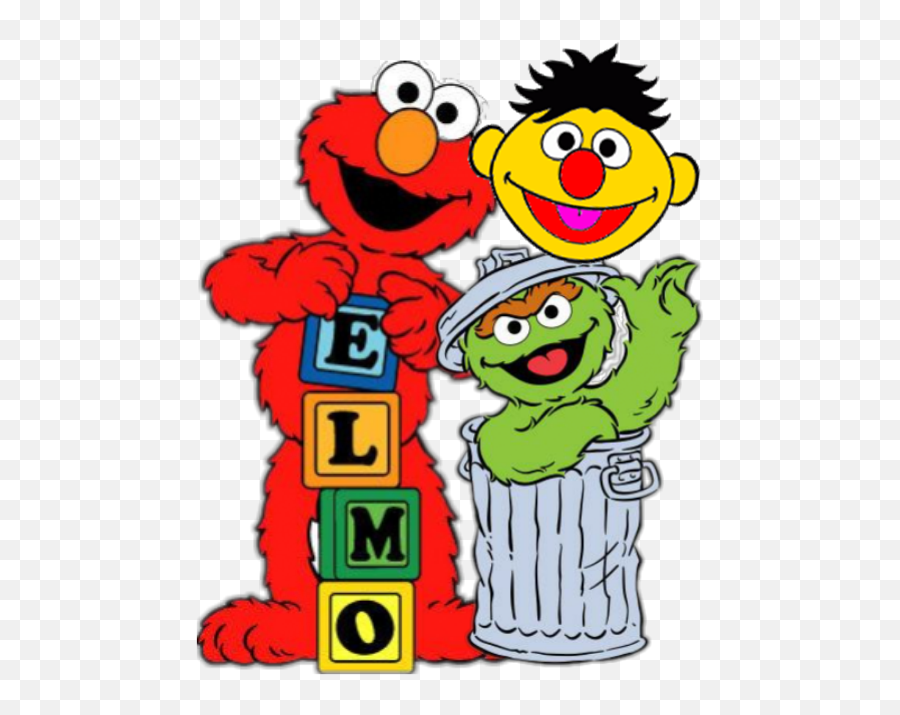 Elmo Sesame Street Birthday Banner - Clipart Sesame Street Png Emoji,Elmo Emoticon Png
