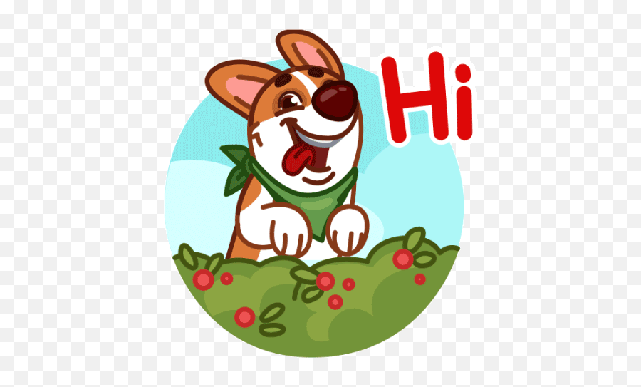 Muffin Corgi Dog - Telegram Telegram Stickers Telegram Animated Stickers Muffin Corgi Dog Emoji,Animated Corgi Emojis