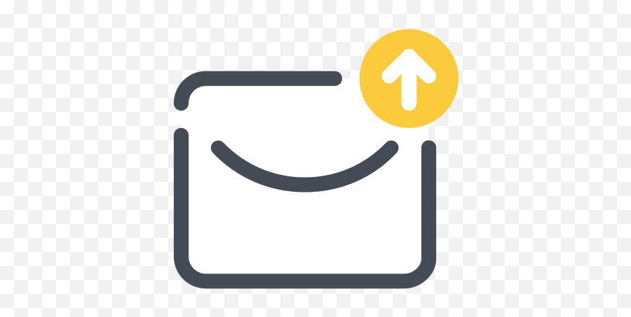 Upload Mail Icon In Pastel Style Emoji,Emoticon Pastel