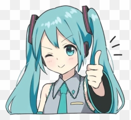 Girl1 Whatsapp Stickers - Stickers Cloud Miku Stickers Telegram Emoji,Snow Miku Emoticon