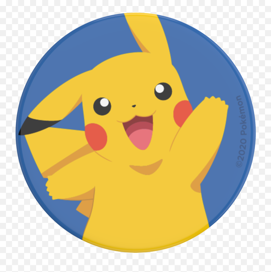 Pikachu Knocked Popgrip - Happy Emoji,Pikachu In Emoticon Form