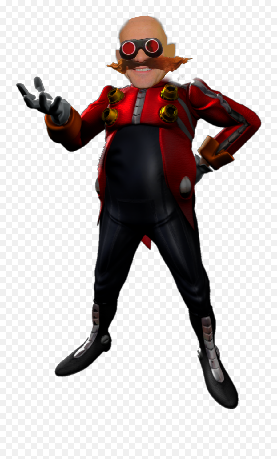 Eggman Sonicmovie Sticker By - Dr Eggman Backstory Emoji,Sunglasses Emoji Costume