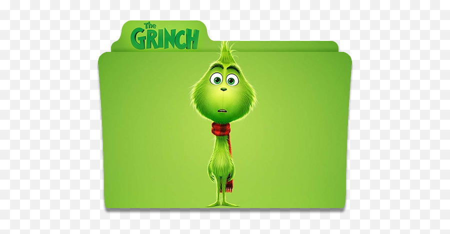 Grinch Movie - Grinch 2018 Folder Icon Emoji,Grinch Emoji