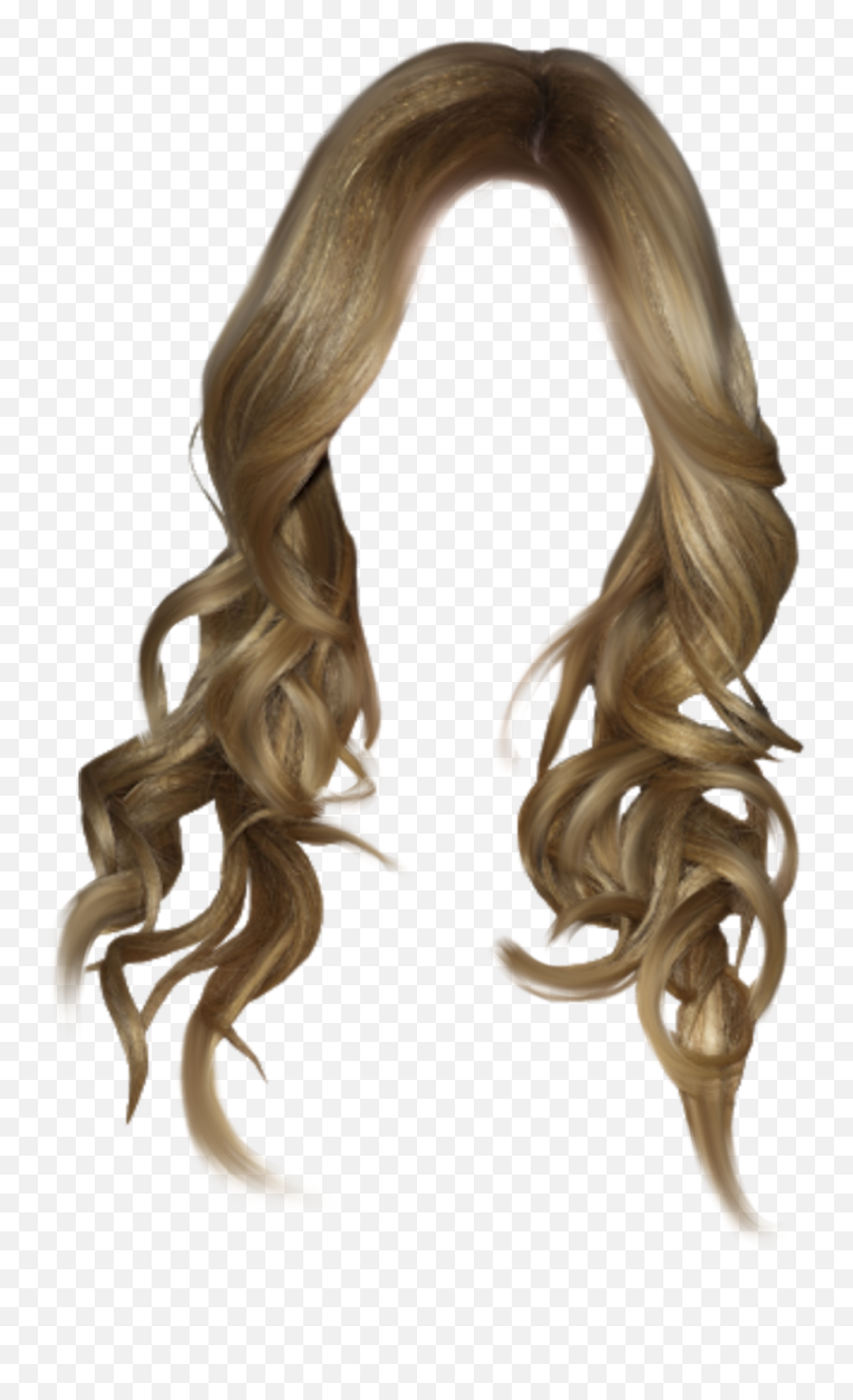 Golden Blonde Wig Png File Download Free Png Arts Emoji,Blonde Emojis Black Background