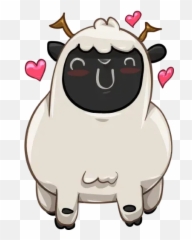 Sheep Sticker Pack - Stickers Cloud Emoji,Transparent Sheep Emoji