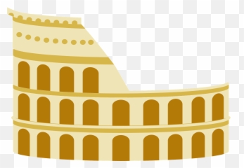 Colosseum Rome Italy Clipart - Horizontal Emoji,Rome Flag Emoji