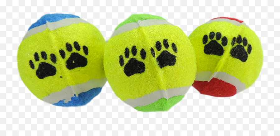Kit Bola De Tênis Pequenas - Ninico Pet Dog Toy Emoji,Lista Emoticons Skype