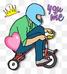Cara Membuat Stiker Whatsapp Menggunakan Picsart - Media Digital Bicycle Emoji,Cara Bikin Emotion Di Facebook