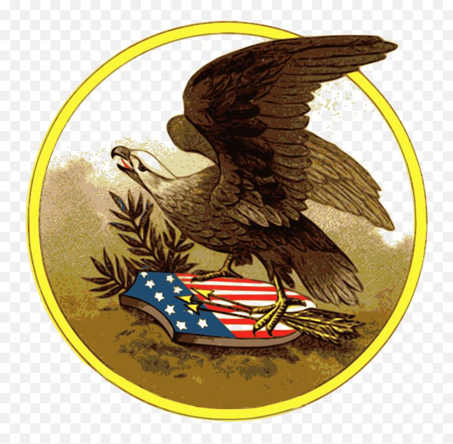 Download Free Png American Eagle - Dlpngcom Patriotic American Symbols Old Emoji,American Eagle Emoji