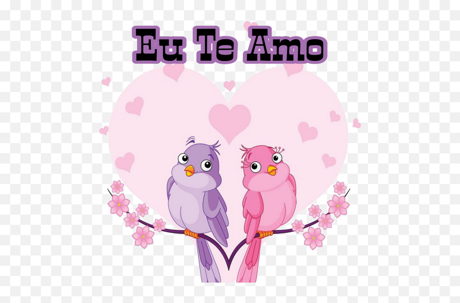 Figurinhas Memes Apaixonados Wastickerapps 2020 Latest - Cartoon Cute Pink Bird Emoji,Emoticon De Apaixonado