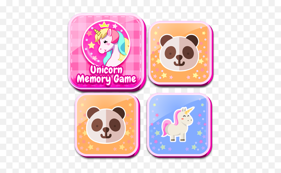 Hra Unicorn - Girly Emoji,Pexeso Emotions