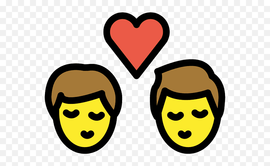 Man Man Emoji - Emoji,Hug And Kiss Emoji