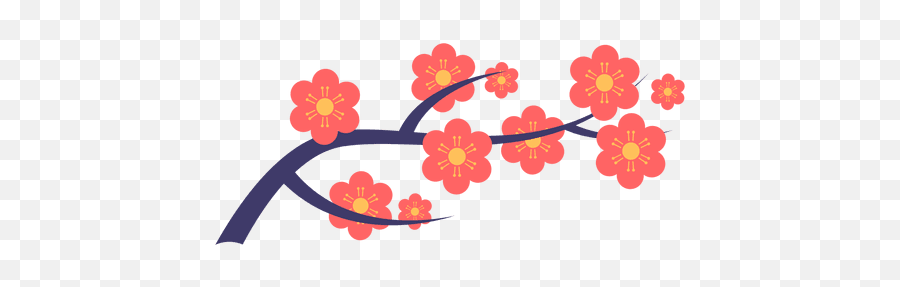 Japanese Flower Png Transparent - Flor Japonesa Png Emoji,Japanese Flower Emoji
