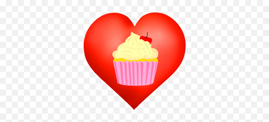 Valentines Day Hearts Valentine Graphics - Baking Cup Emoji,Steam Emoticon Muffin