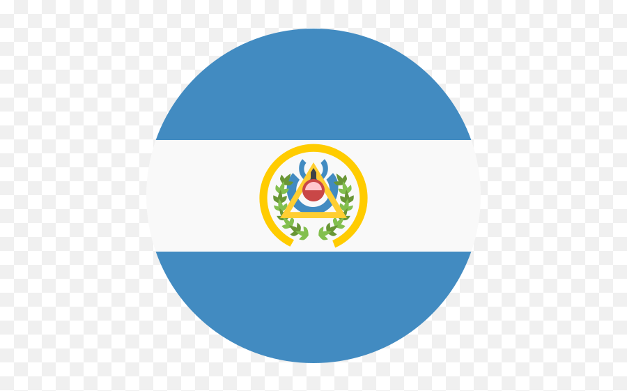 Nicaragua Flag Vector Emoji Icon - Bandera El Salvador Emoji Vertical,Emoji Flag Clipart