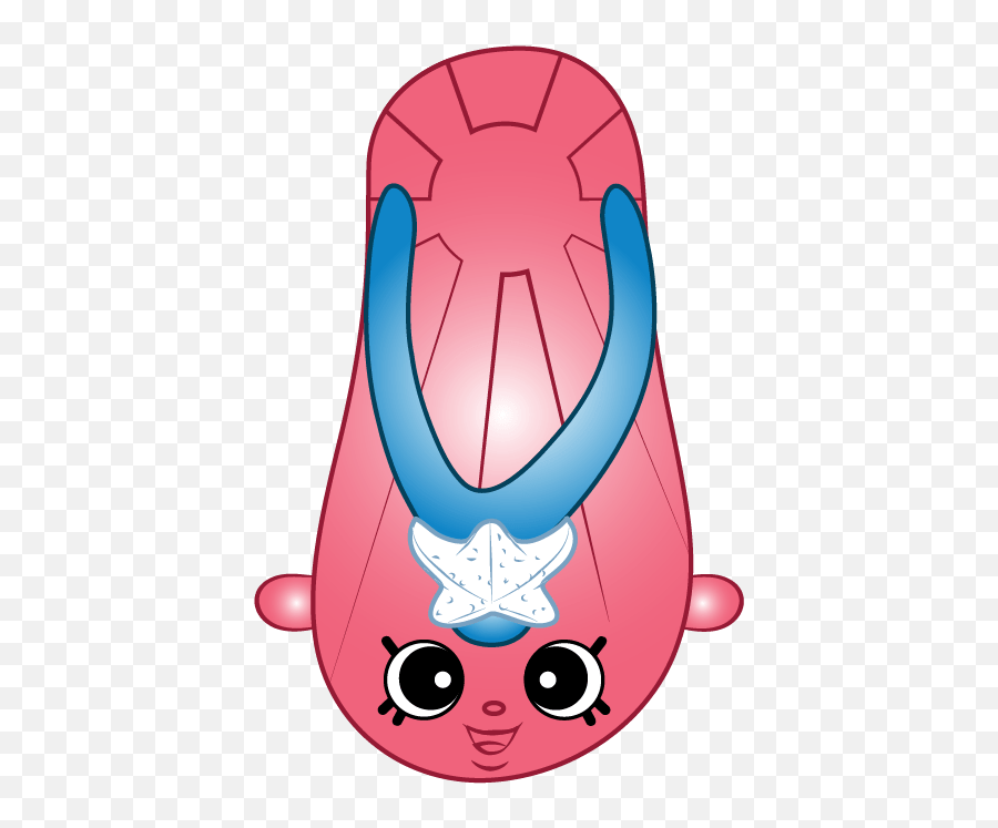 Floppy Sandal - Fictional Character Emoji,Shopkins Emoji