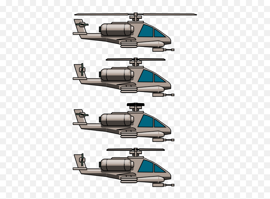 Attack Helicopter - Helicopter Sprite Emoji,Helicopter And Minus Emoji