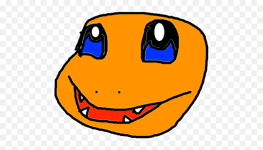 Charmander 2 - Wide Grin Emoji,Dabb Emoticon