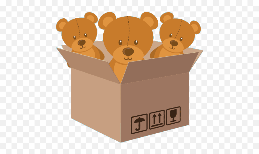 Custom Plush Toys And Stuffed Animals Directly Manufactured - Cardboard Box Emoji,Emotions Plush Bunny