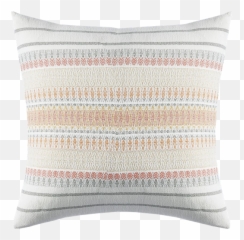 Coyuchi Lost Coast Organic Dec Pillow Cover Coral - Decorative Emoji,Blush Emoji Pillow