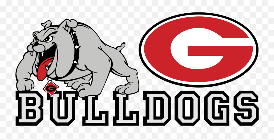 White Georgia Bulldog Svg - Georgia Bull Dogs Transparent Emoji,Gators Emoticon Beating Georgia Bulldogs
