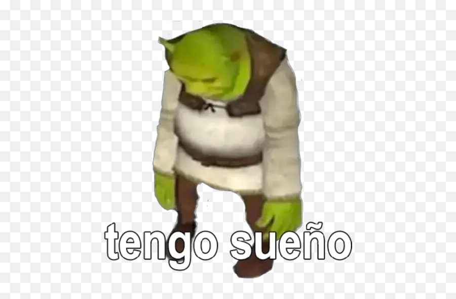 Shrek Triste Con Frases Stickers Para Whatsapp - Sad Shrek Sticker Emoji,Emojis Triste Com Frases