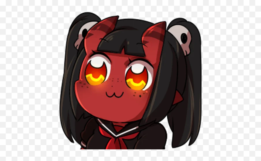 Telegram Stickers - Demon Emoji,Weeby Emojis