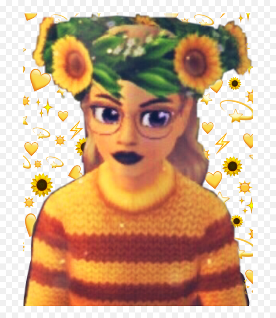 Starstable Sso Yellow Sticker By Brooklyn Rabbitcloud - Yellow Sweater In Sso Emoji,Knitter Emojis