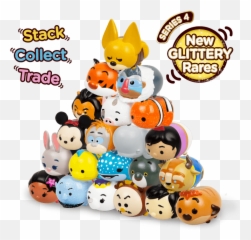 Disney Tsum Tsum - Tsum Tsum Squishy Series 4 Emoji,Colored Girl Emoji Tsum Tsum