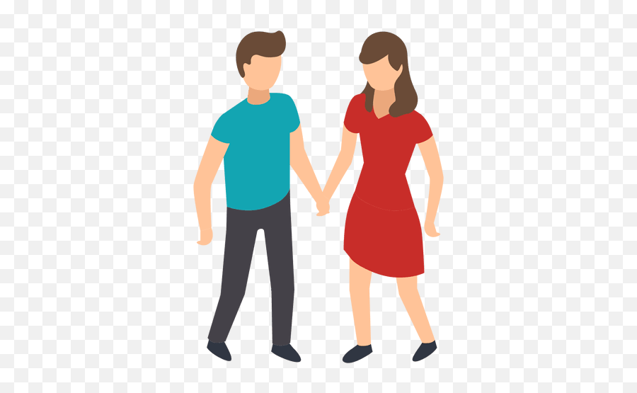 Couple Hand In Hand Illustration Transparent Png U0026 Svg Vector Emoji,Joining Hands Emoticon