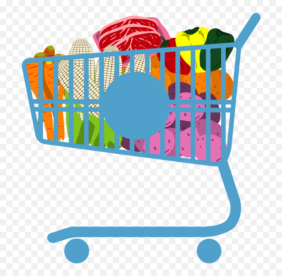 Shopping Clipart - Clipartworld Emoji,Shopping Cart Flower Emoji
