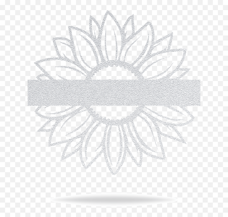 Personalized Sunflower Sign - Precision Metal Art Emoji,A Wedding Bouquet Of Flowers Emoji