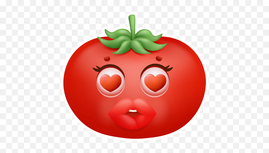 Tomato Emoji By Marcossoft - Sticker Maker For Whatsapp,Vegatable Emoji