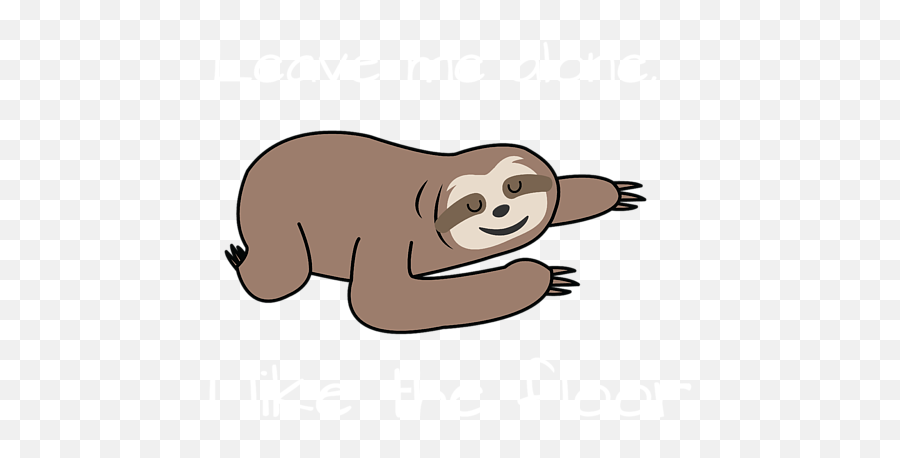 Funny Lazy But Cute Tshirt Design I Like The Floor Sloth Duvet Cover Emoji,Emoji For Youtube Comments Sleep