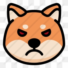 Angry Face - Free Animals Icons Emoji Angry Dog Hd Png,Angry Face Emoticons
