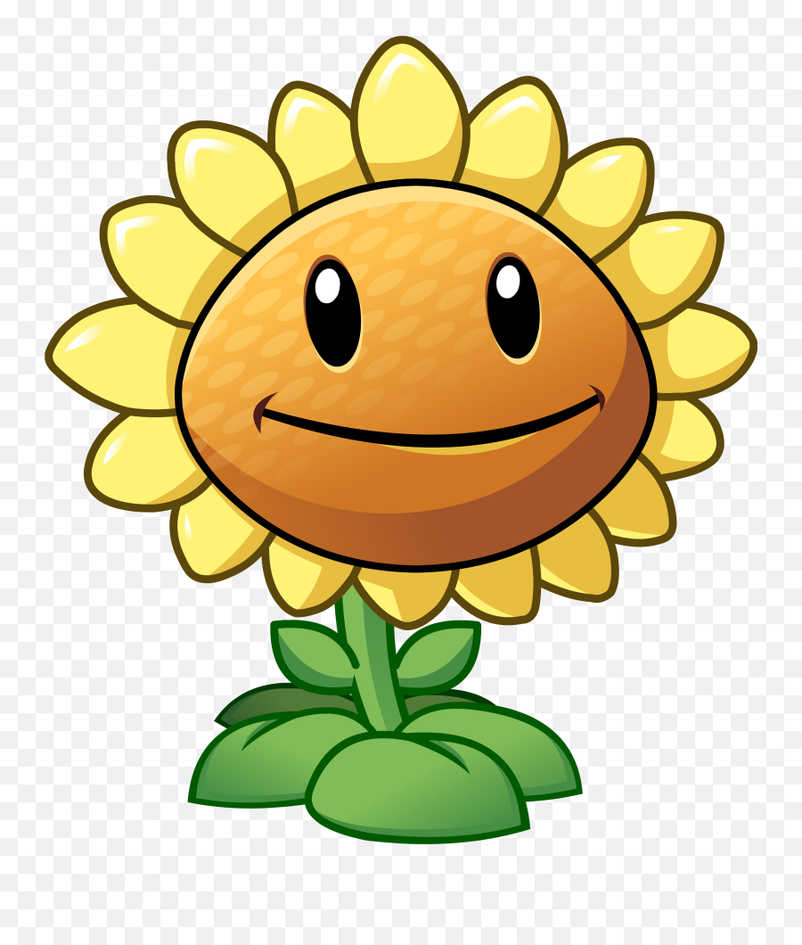 This Sunflower Is Thrilled To Be Decaying Pareidolia - Plants Vs Zombies Sunflower Emoji,Toothless Emoticon