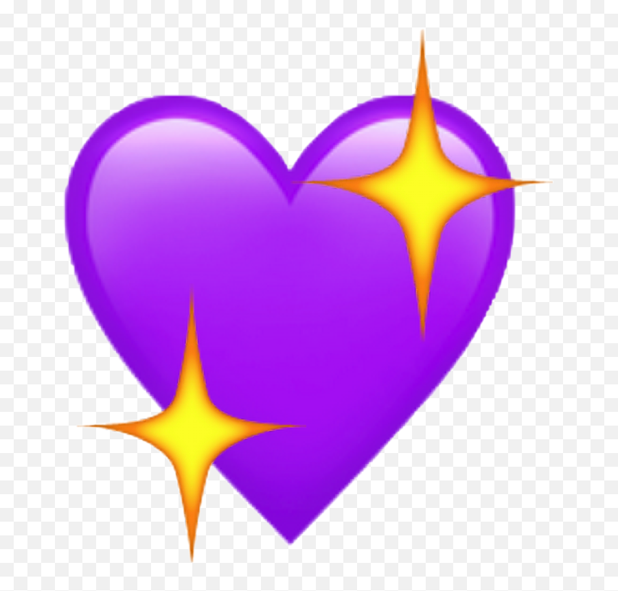 Sticker Girly Emoji Heart With Stars Emoji Free Emoji PNG Images 