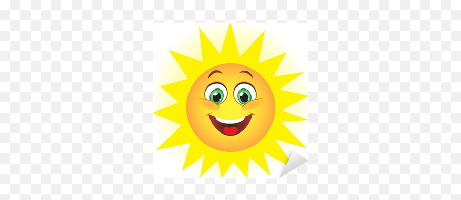 Cute Sun Sticker U2022 Pixers - We Live To Change Happy Emoji,Sun Emoji Pillow