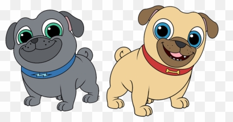 Pets Clipart Baby Dog Pets Baby Dog - Puppy Dog Pals Clipart Emoji,Rolly Eyes Emoji
