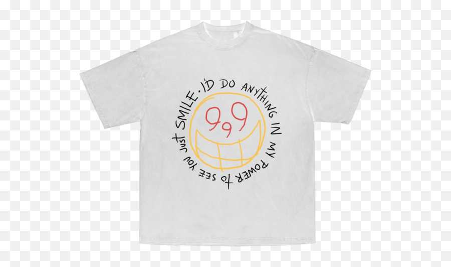 Juice Wrldthe Weeknd Legends Never Die Smile Medium Tee T - Short Sleeve Emoji,Emoticon Medium