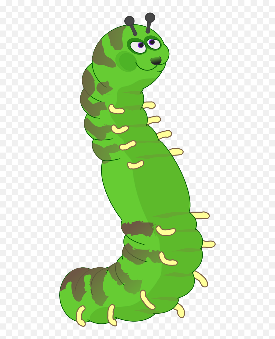 Caterpillar Clipart Green Clipart - Openldap Logo Emoji,World Caterpillar Emoji Pop